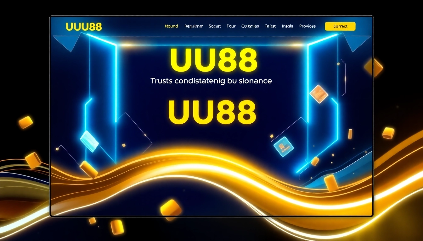 UU88: A Modern Platform for Secure and Exciting Online Casino Experiences